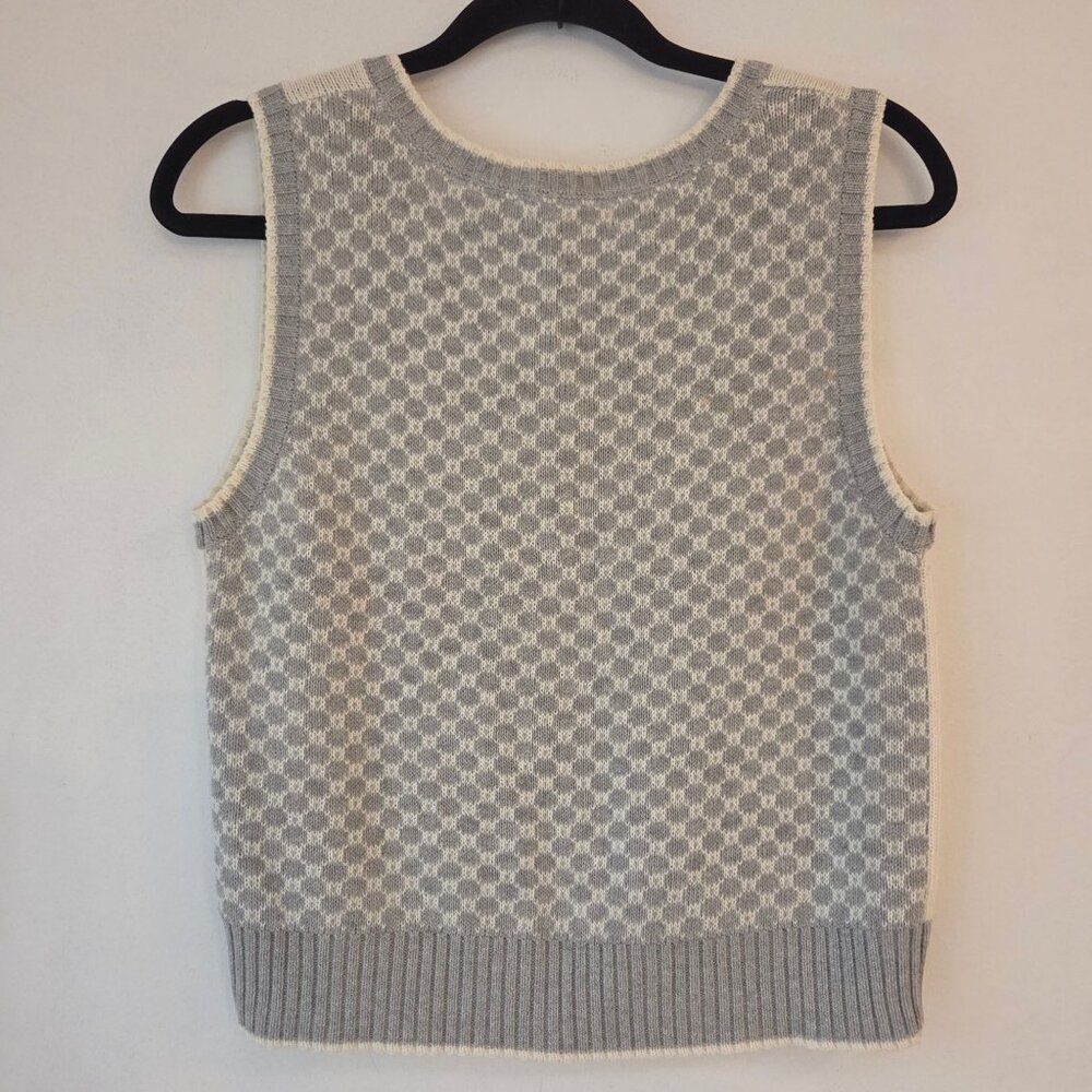 Aeropostale Owl Knit Sweater Vest Preppy Academia Women's L - Picture 2 of 6